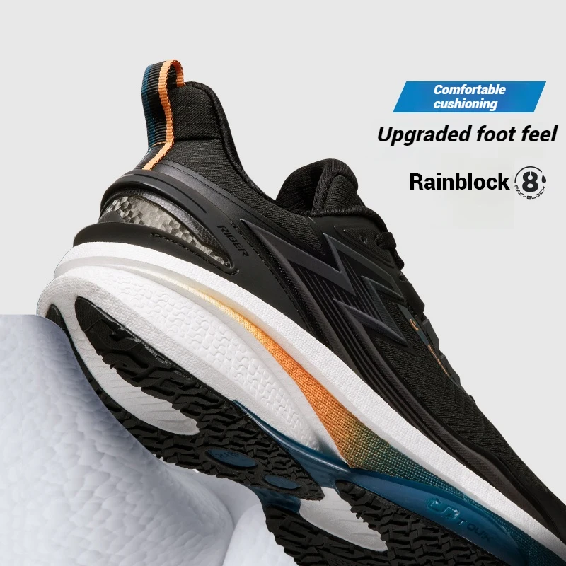 361 Degrees Rainblock 8.0 Men's Running Shoes New Breathable