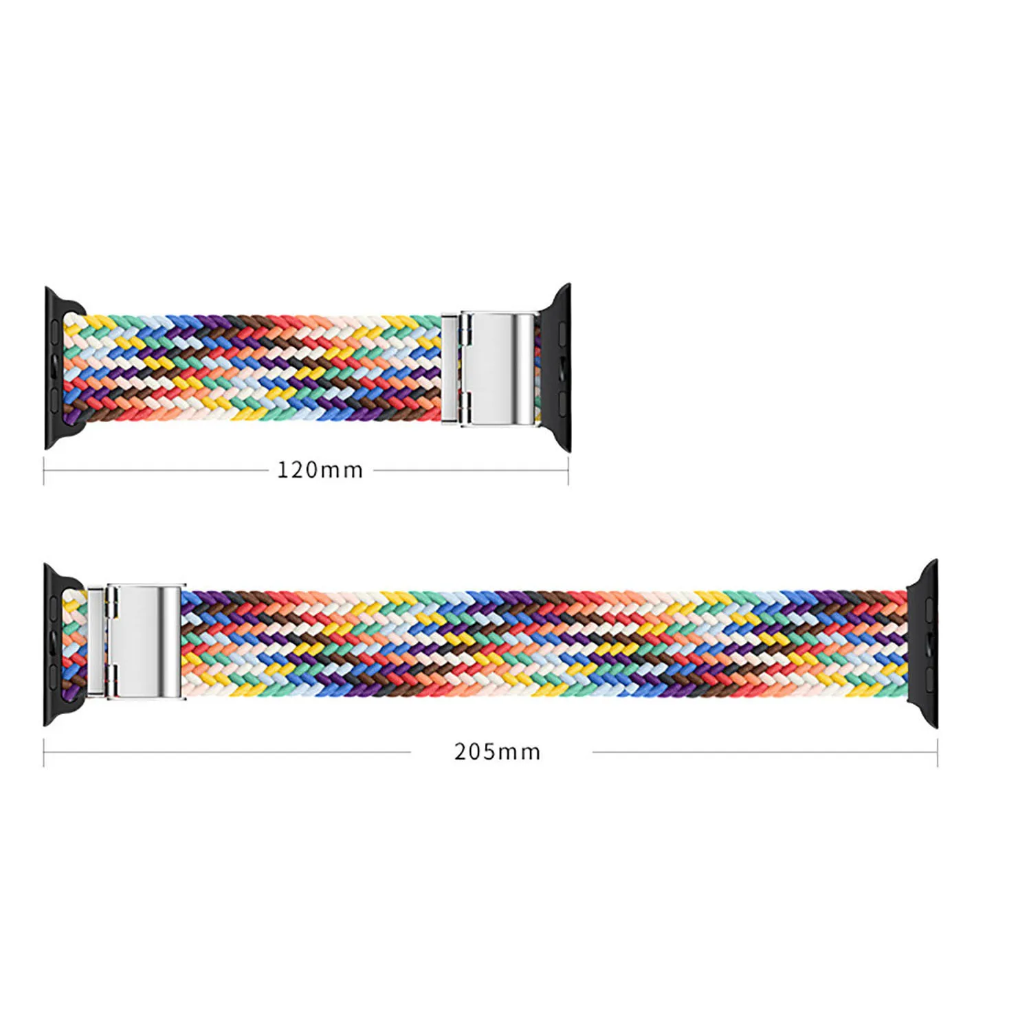 애플 워치용 루프 나일론 벤드 밴드, 울트라 2, 49mm, 45mm, 44mm, 42mm, 38mm, 40mm, 41mm, 남녀공용, 소프트 스포츠 스트랩, 애플용 손목 밴드