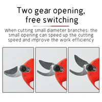 16.8V Brushless Electric Pruning Shears Garden Tool Pruner Cordless Electric Scissors Tree Branches Cutter for Makita Battery 2