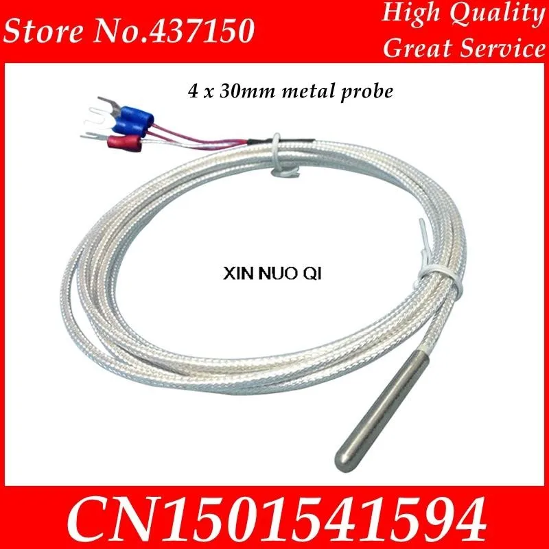 Waterproof-PT100-Temperature-Sensor-Platinum-Thermal-Resistance-Coupler ...