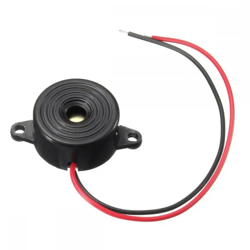 1~5PCS Decibel Alarm High Decibel DC 3-24 Volt 12 Volt Electronic Buzzer Alarm Car Truck General Intermittent Continuous