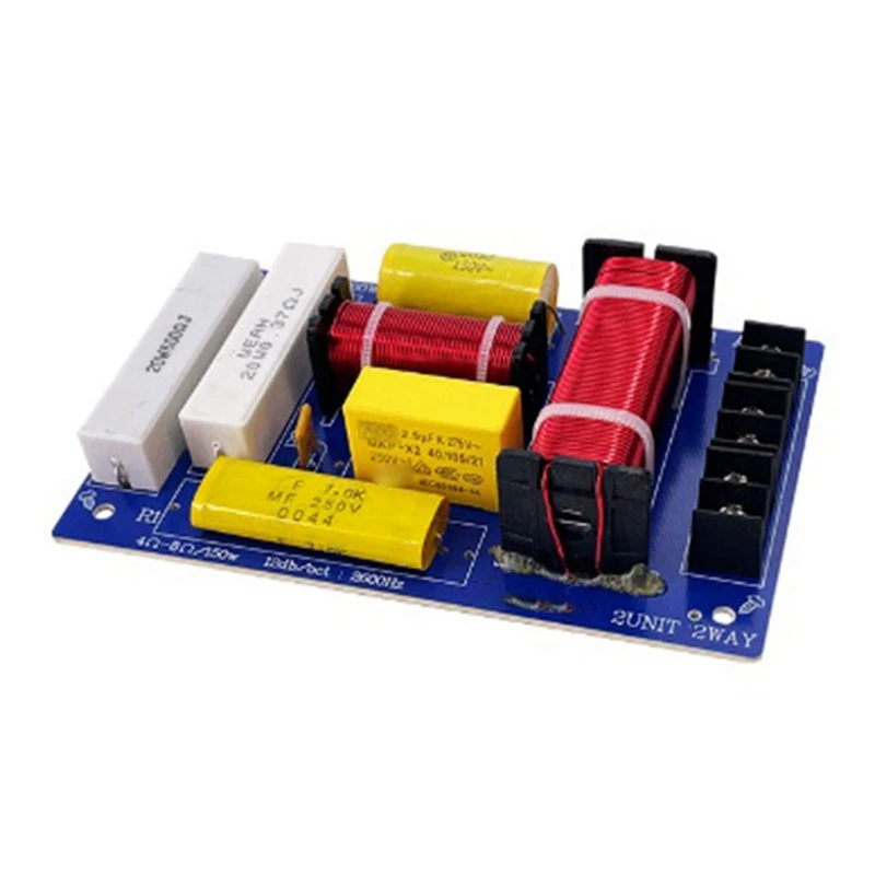 

1 PCS 350W 2-Way Audio Speaker Crossover Divider Hifi High Fidelity Crossover Filter