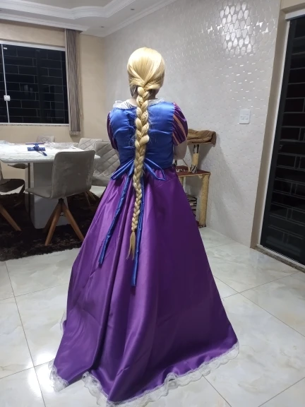 Adult Women Princess Rapunzel Cosplay Costume the Tangled