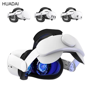 Accessori per Fascia per la Testa HUADAI Design Comfort Compatibili con Oculus/Meta Quest 2/3/3S, Sostituzione della Fascia Elite, Accessori VR