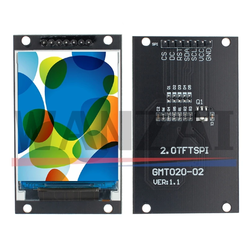 아두이오 풀 컬러 LCD 디스플레이 모듈용 도트 매트릭스 SPI 인터페이스 TFT 디스플레이 OLED LCD 드라이브 IC ST7789V 240RGBx320 20 인치 리뷰후기