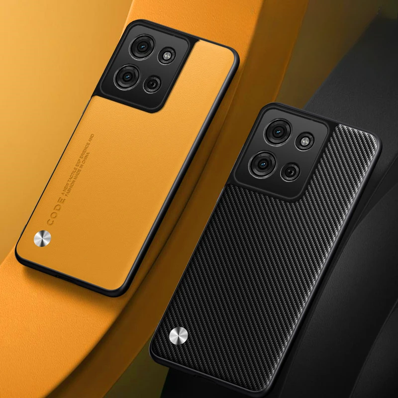Luxury PU Leather Matte Silicone Phone Case Cover - Premium Protection