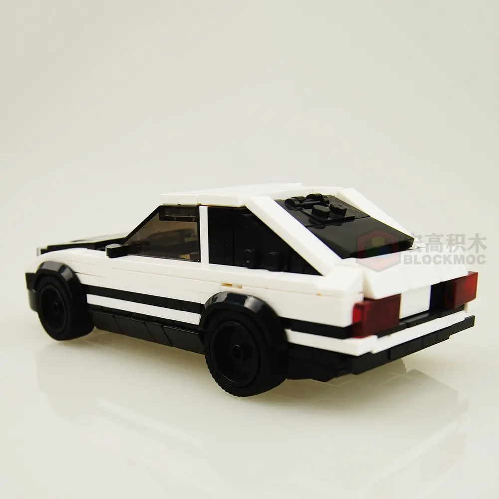 Brick City Car Initial D AE86 Building Blocks Speed Car Model Kit