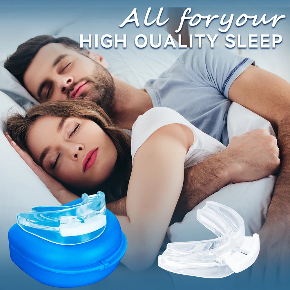 Anti Snoring Tooth Brace Adjustable Anti Snoring Mouth Guard Easy Breathe Improve Sleeping Aid Apnea Mouthpiece To Stop Snoring 2