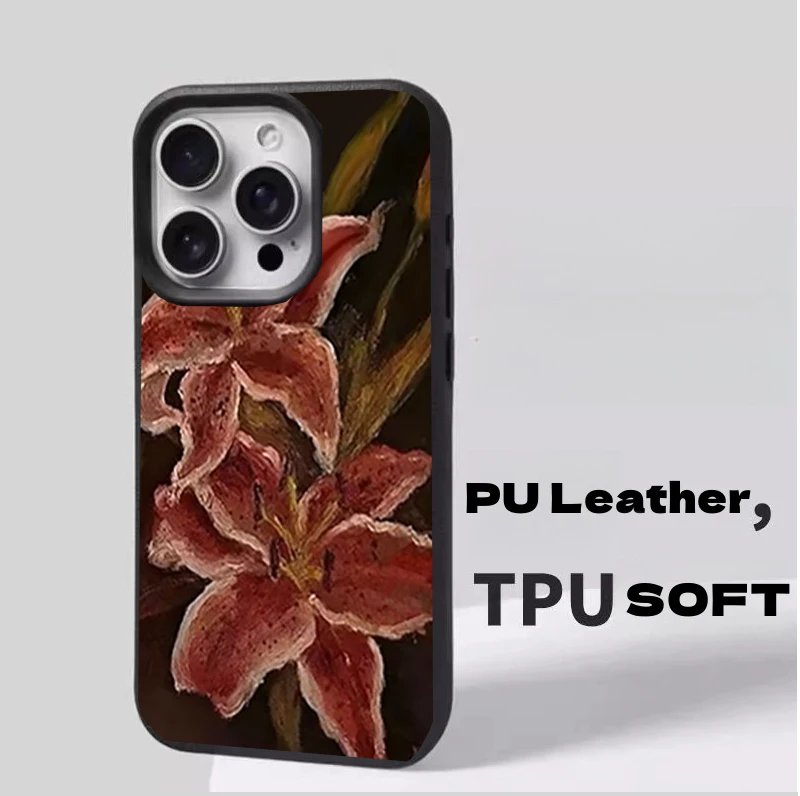 Elegant Lily Blossom Phone Case