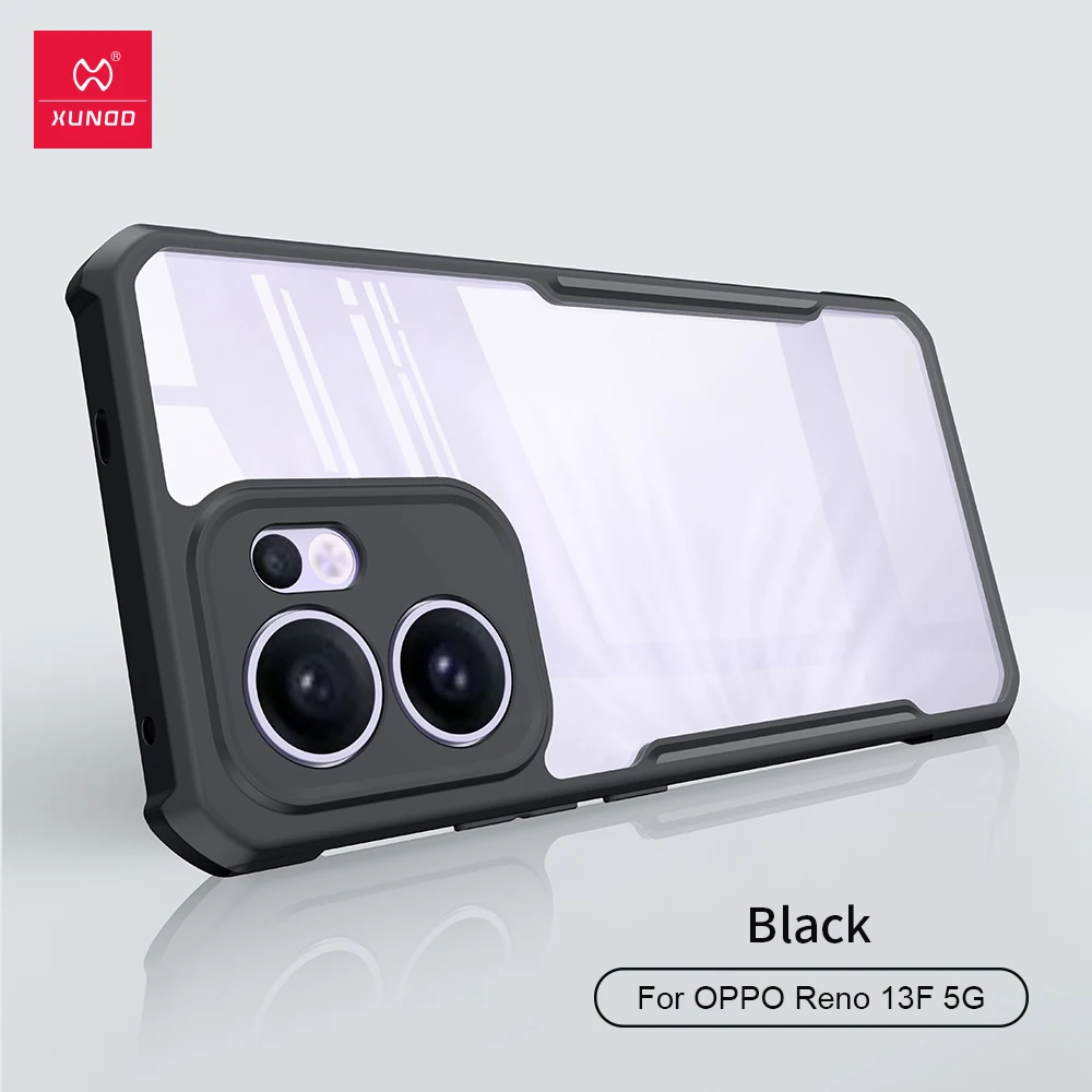 Haygdz Cover per Oppo Reno 13F, 360 Gradi Antiurto Custodia con