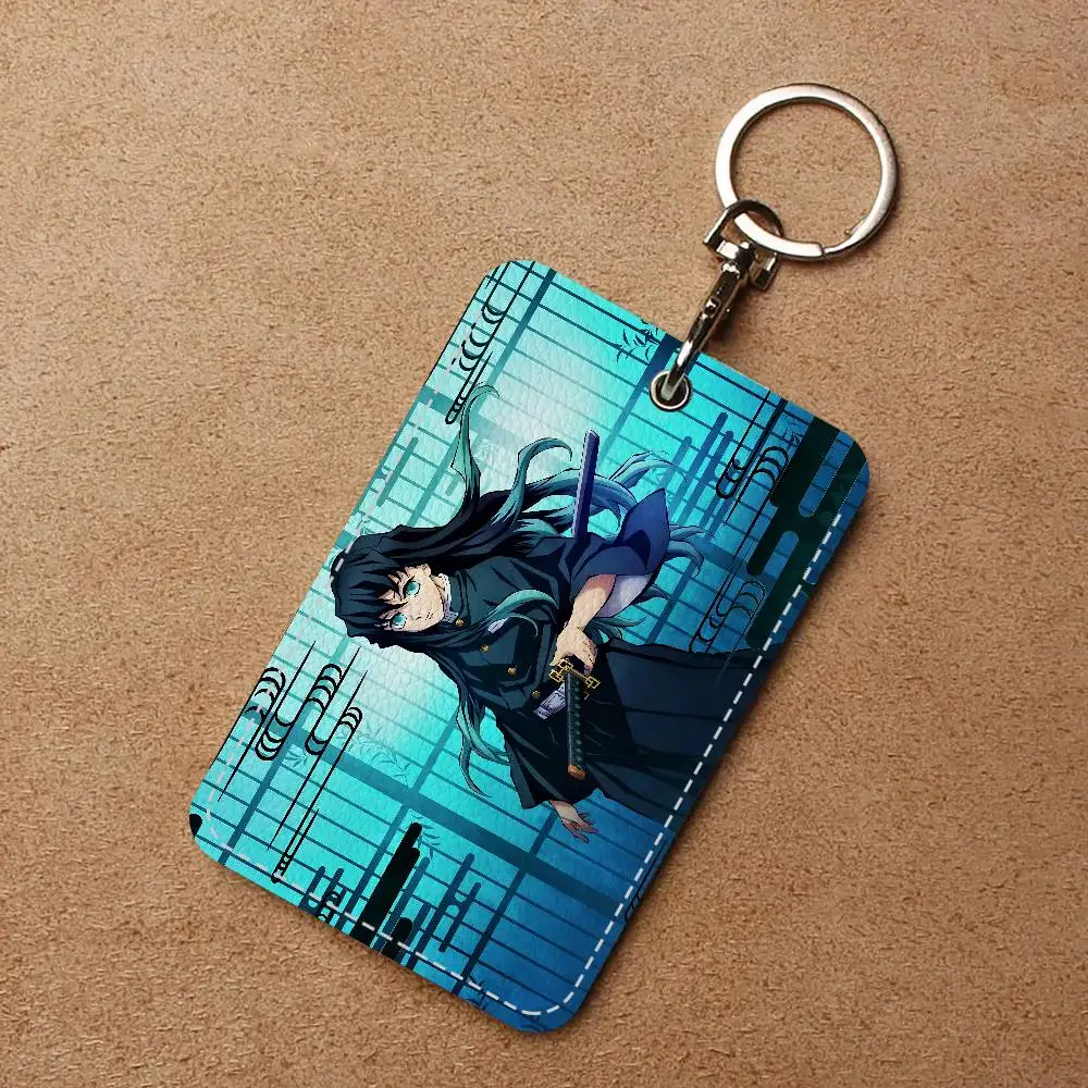 무이치로 토키토 애니메이션 사무용품 남녀 신용카드 키링 학생증 ID 카드 홀더 자격증 홀더 카드