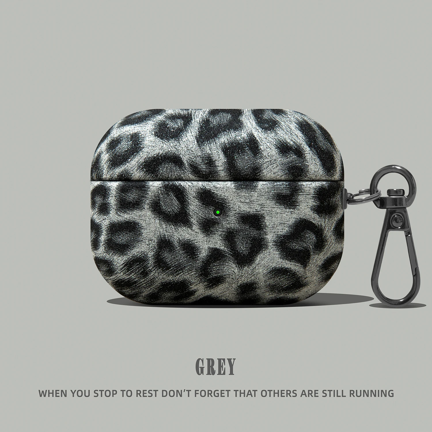 Premium Leopard Print Soft Earphone Protective Case