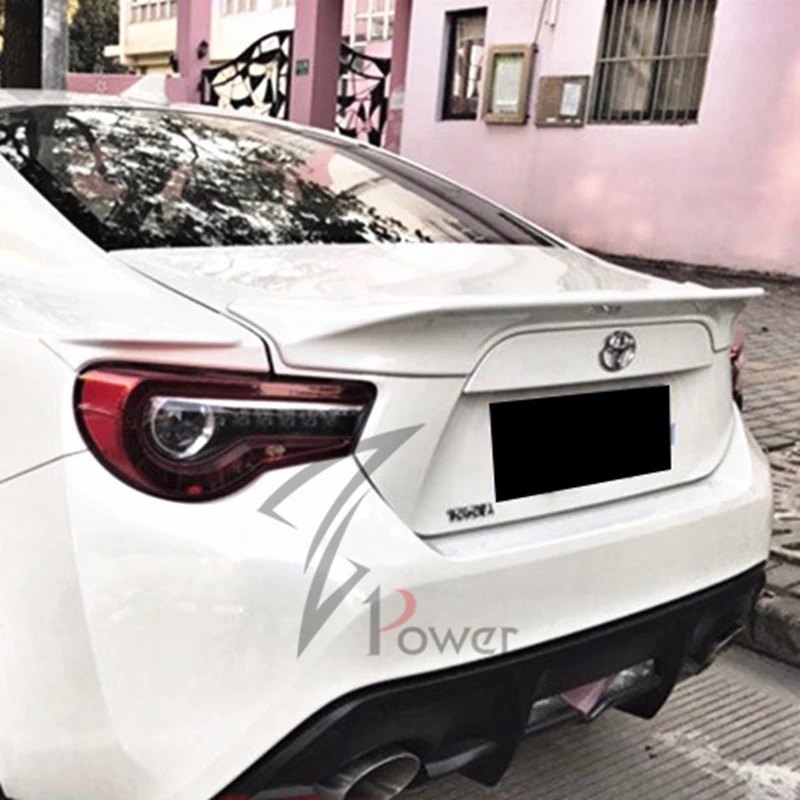 

For Toyota GT86 BRZ Spoiler Wing 2013-2017 for GT86/ Subaru BRZ Primer and Paint Color Car Spoiler TRD Style ABS Material