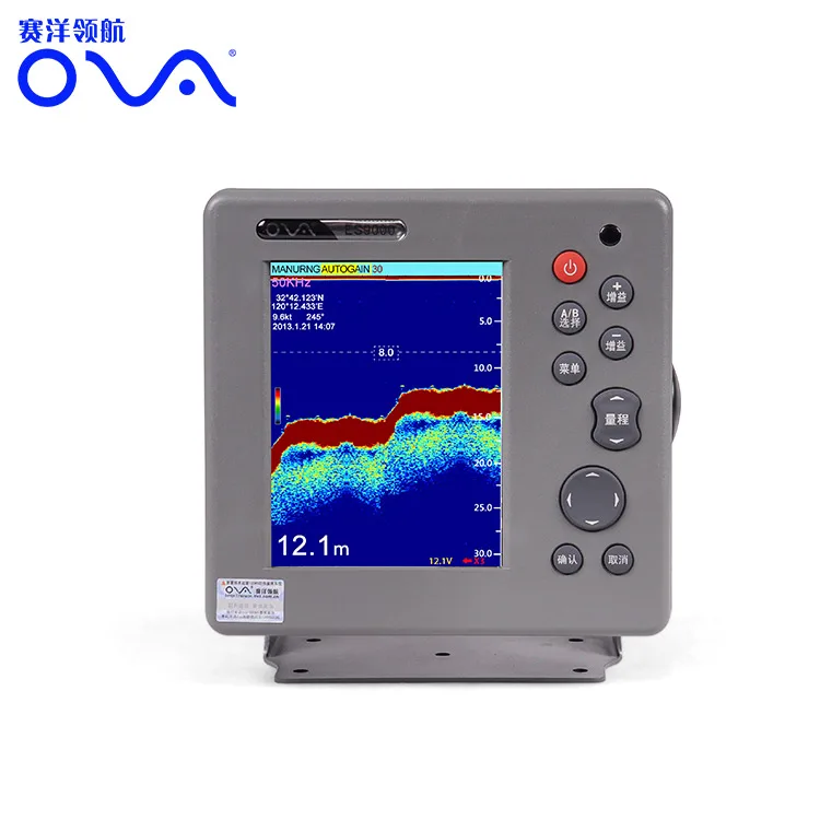 

OVA Boat Echo Sounder Fast Delivery 6 Inch sonar underwater depth finder