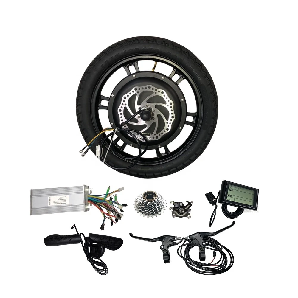 48 Volt 500w 800w 1000w Hub Motor Kit 