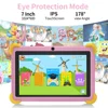 2025 New Children's Tablet 7" inch HD Screen Preinstalled With Silicone Sleeve microUSB DC Charge Dual Camera Gift For Children 3