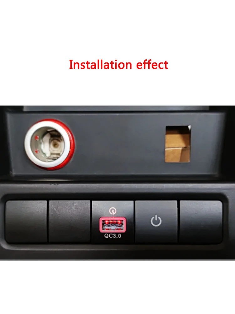Caricabatterie Auto 5 USB QC 3.0 - Adattatore Multi Porta Veloce Per Auto, Camion, SUV