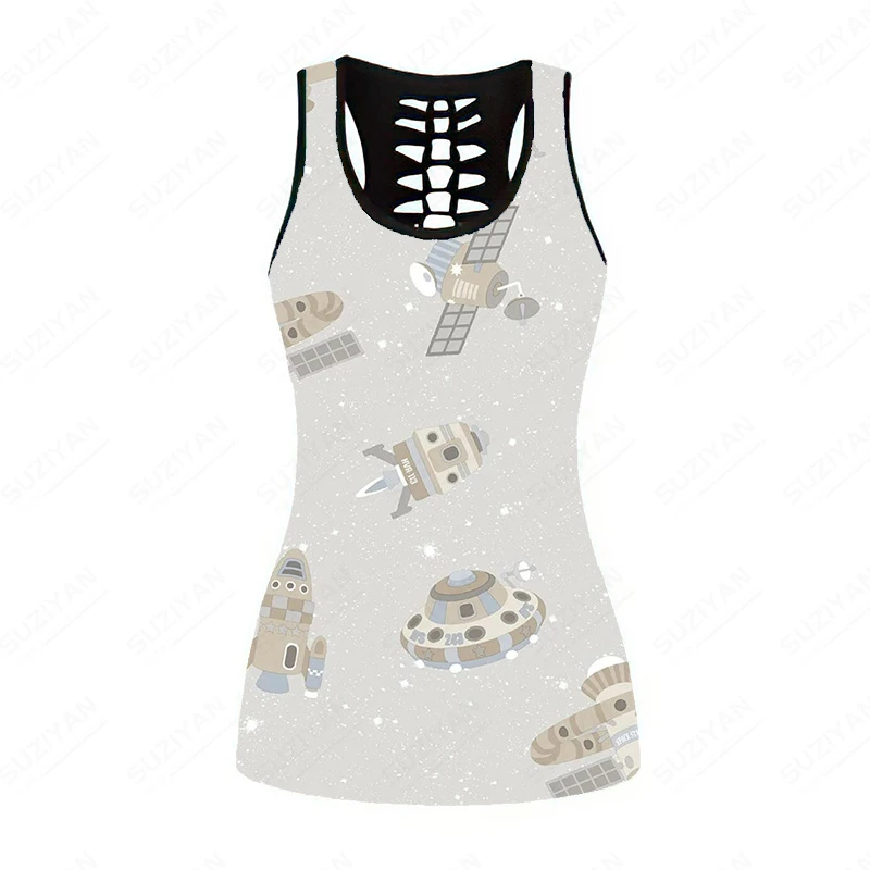 Summer Tops 3D Printing Tank Tops Sports Backless Top Yoga Top Crop Top Short Miss Tops Tank Top Women| | - AliExpress