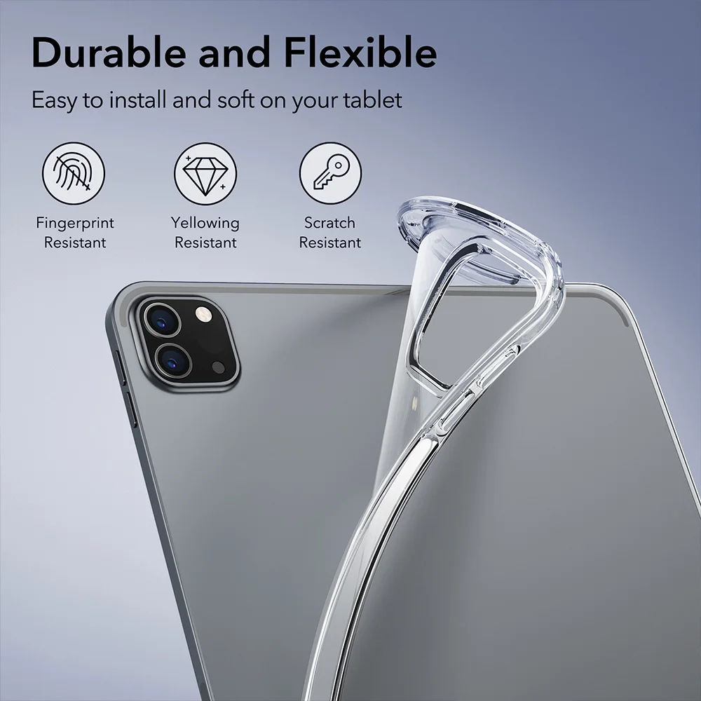 Ultra Clear Tablet Case - Scratch-Resistant Full Frame Protection
