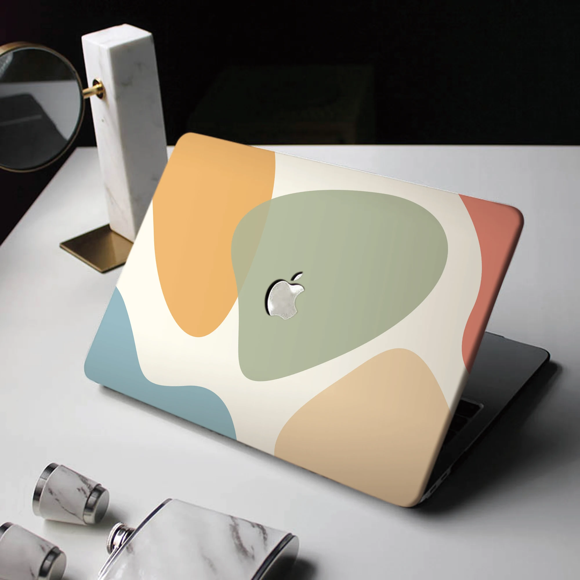 Capa Abstrata Colorida para Laptop para Macbook Air 13 m2 A2681 A2337 A2179 A2338 Chip m1 Pro A2289 Mac Book A1466 Versão Mais Recente 2023 - Imagem 5