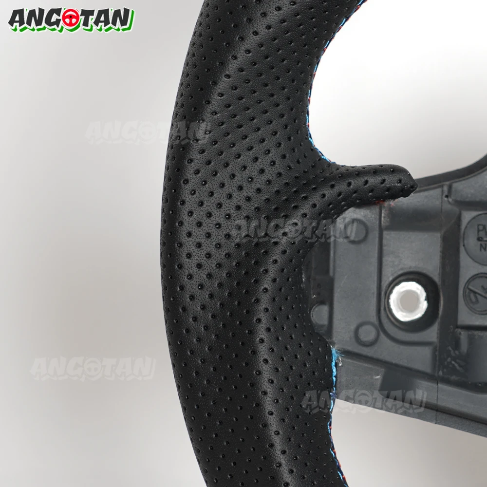 BMW G30 G20 G31 G38 G32 G11 G12 G14 G15 G16 G29 G01 G02 G05 G06 G07 F90 F91 F92 M5 M8 차량용 가죽 스티어링 휠 액세서리