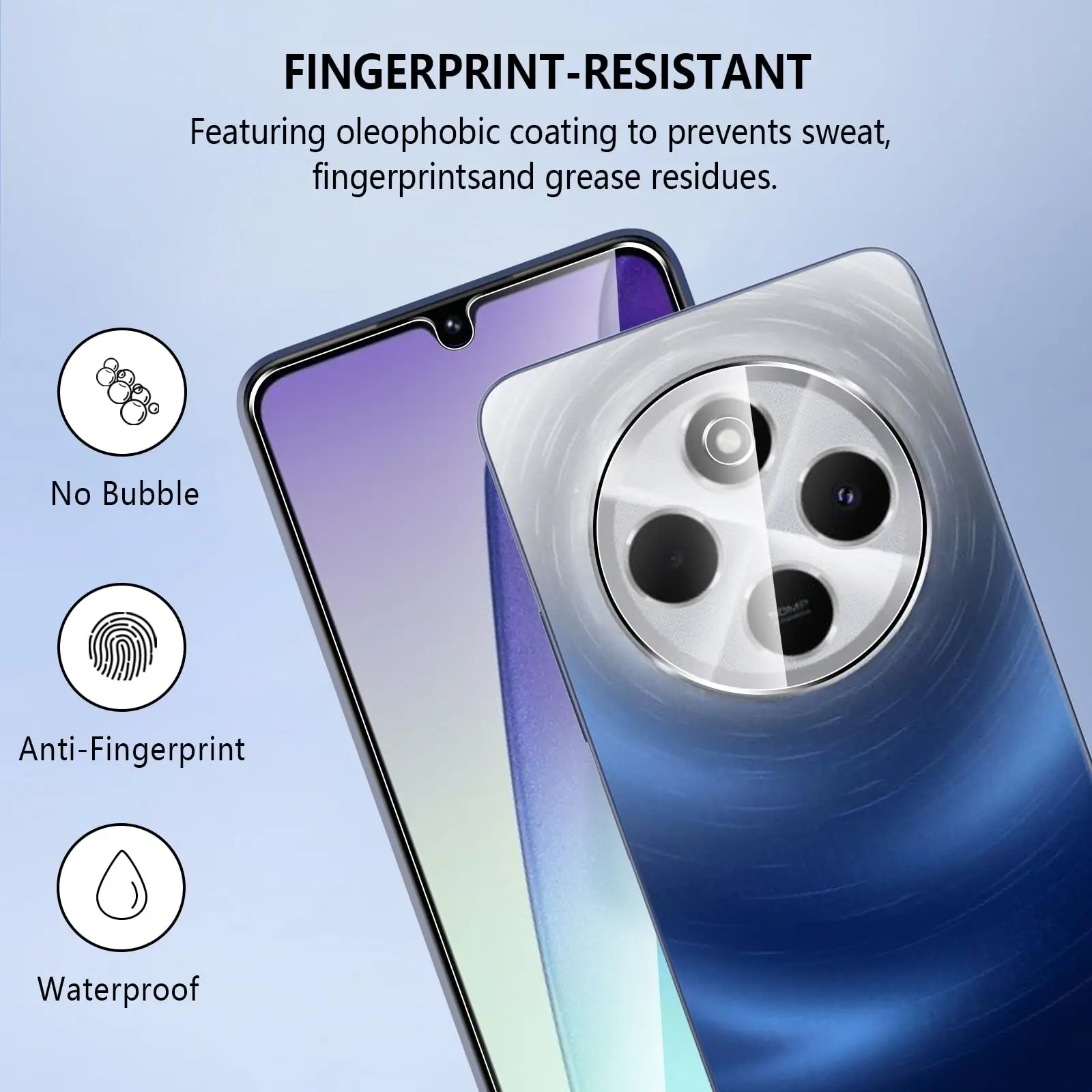 Premium Tempered Glass Screen Protector - Crystal Clear, Anti-Scratch, Case-Friendly