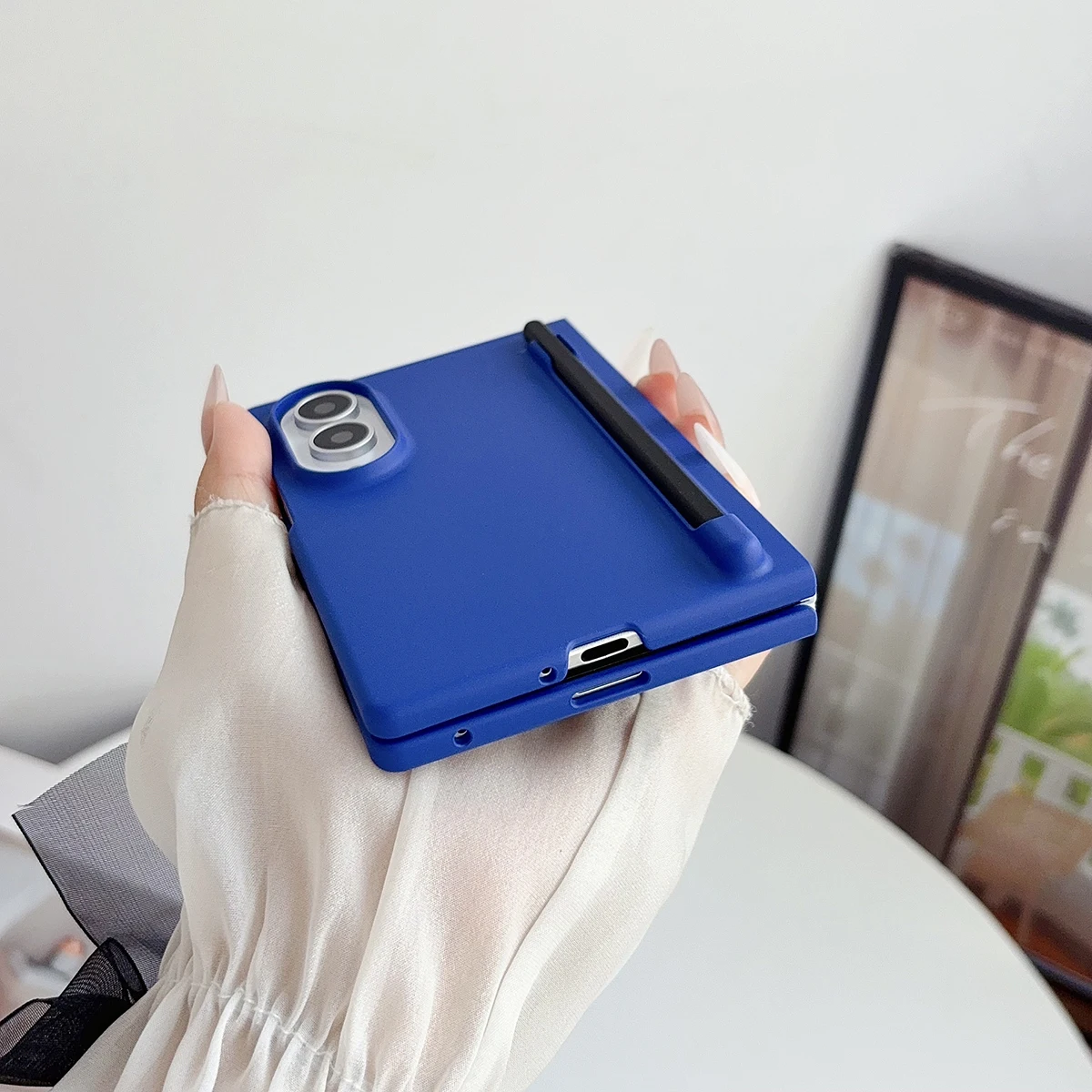 Enhanced Protective Wide Case with Front Film and Pen Slot