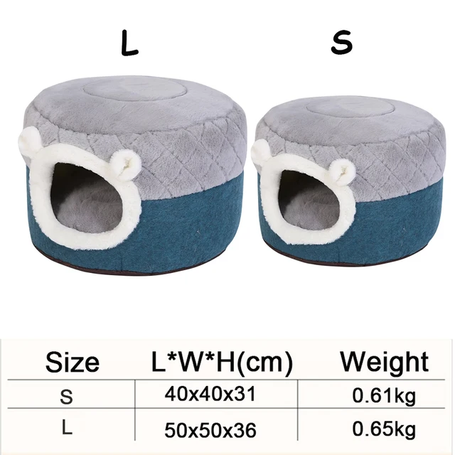 niche pur chat en Peluche Douce pour Animaux de Compagnie – Image 3