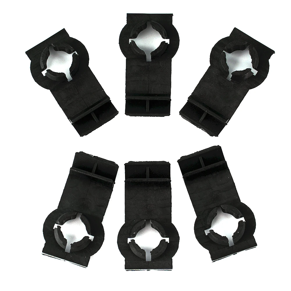 

6PCS Car Windo Regulator Plastic Clip Black For Front Left Or Right For BMW -X5 E53 2000-2006 51338254781