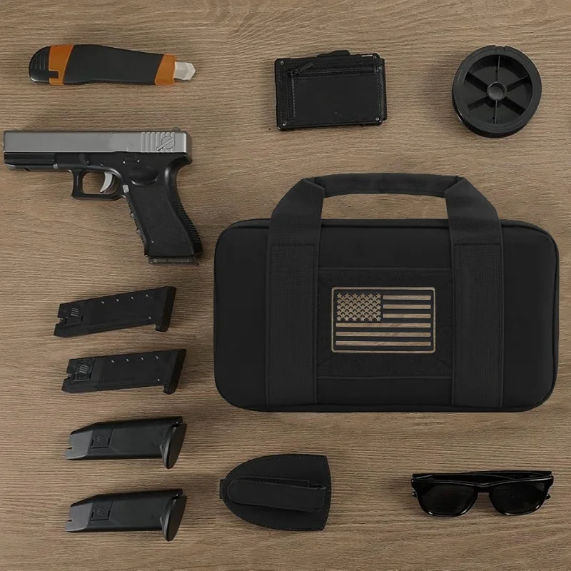 Tactical Gun Bag Airsoft Pistol Pouch Outdoor Sport Hunting Concealed Carry Portable Handgun Protection Case Hunting Accessories 4