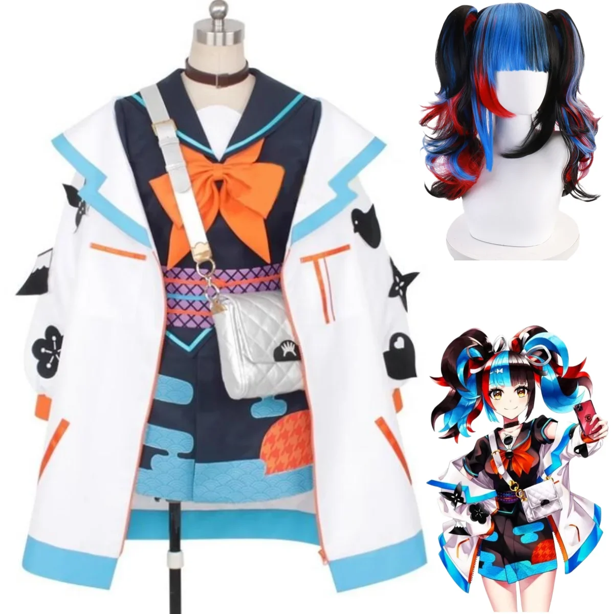 Аниме игра Fate/Grand Order Sei Shonagon Косплей кийохара No Nagiko костюм Archer парик пальто с капюшоном юбка женский сексуальный кавайный костюм