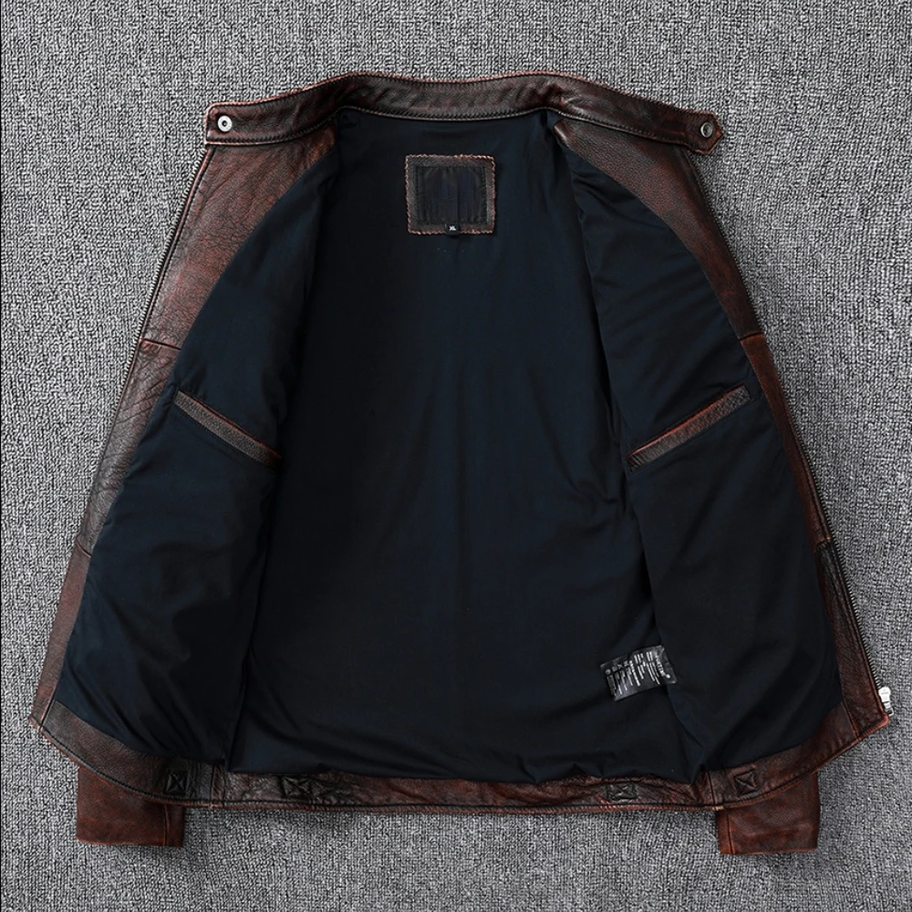 Cappotto Invernale Uomo In Peluche Spesso Con Colletto A Bavero E Stile Tinta Un - Foto 11