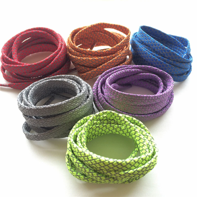 Weiou Laces 3M Flat Reflective Shoelaces Personality Glowing Night Running Unisex Shoestring For Running Sneakers  Leisure Shoes