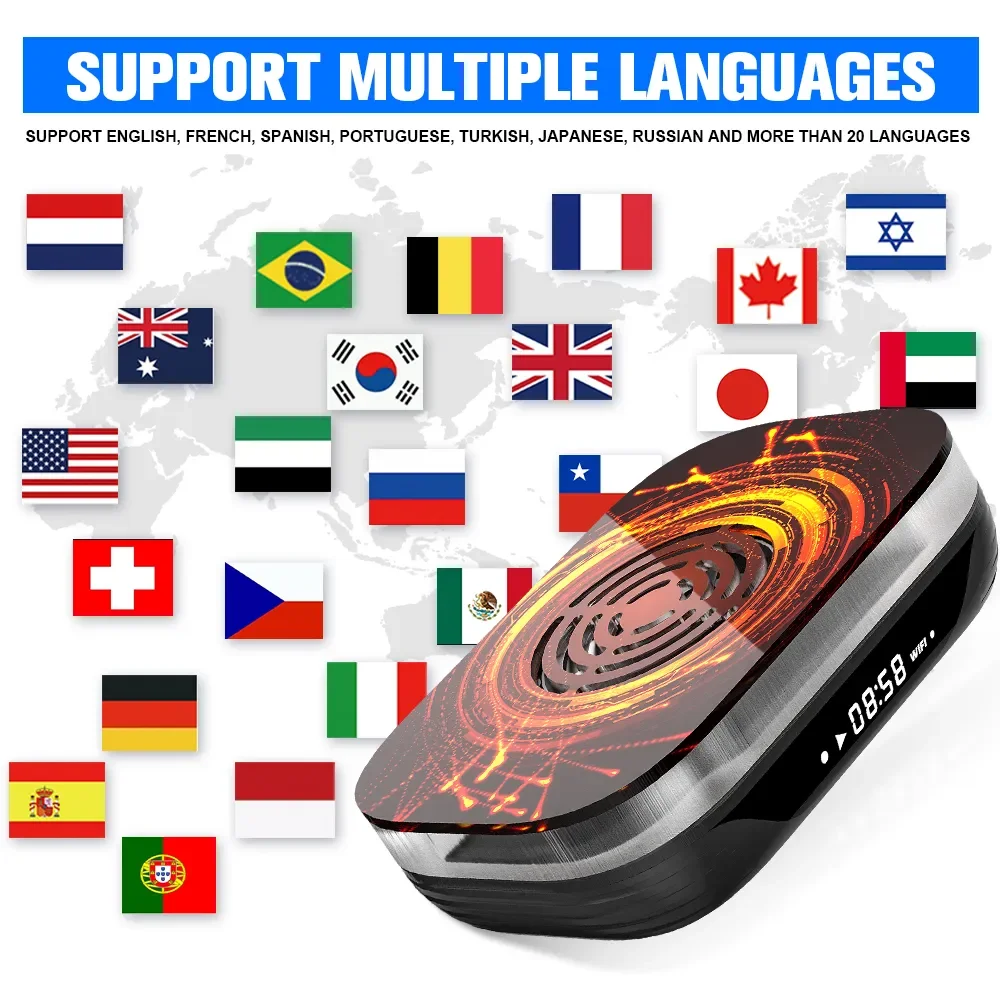 KINHANK Amlogic S905X4 Retro Video Game Console Super Console X4 Plus 60000 Game for 60+ Emulators MAME/ARCADE/DC 4K HD Kid Gift