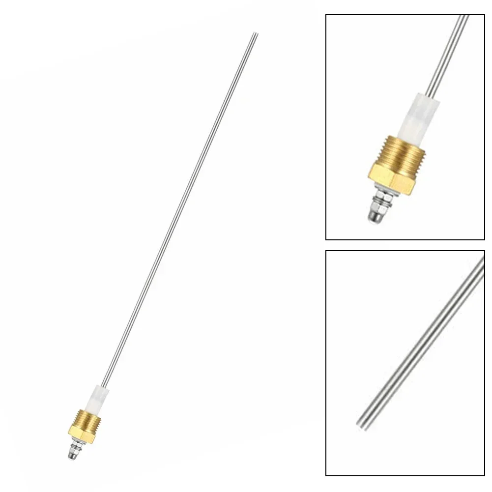 1개 액체 레벨 전극 프로브 G1/2인치 수위 핀 액체 인디케이터 전극 프로브 4.4x342mm 증기 보일러 액세서리
