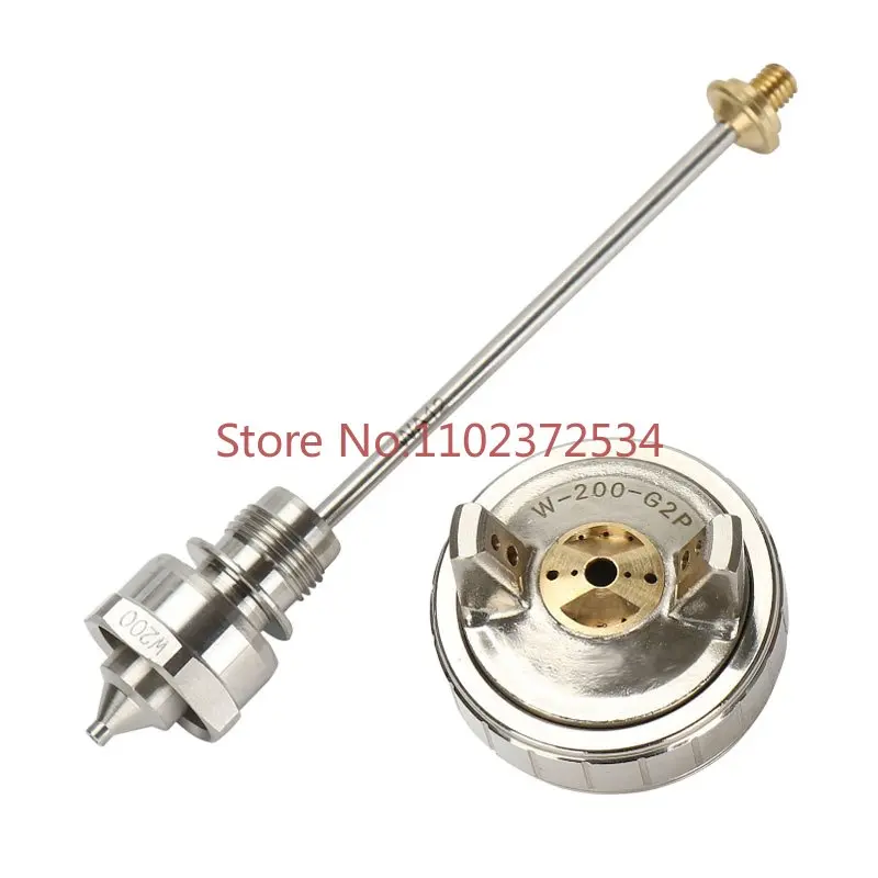 

WA-101 WA-200 Automatic Spray Gun Nozzle+Needle+Aircap Set WA101 WA200 Repair Kit Sprayer Parts Pneumatic Tool