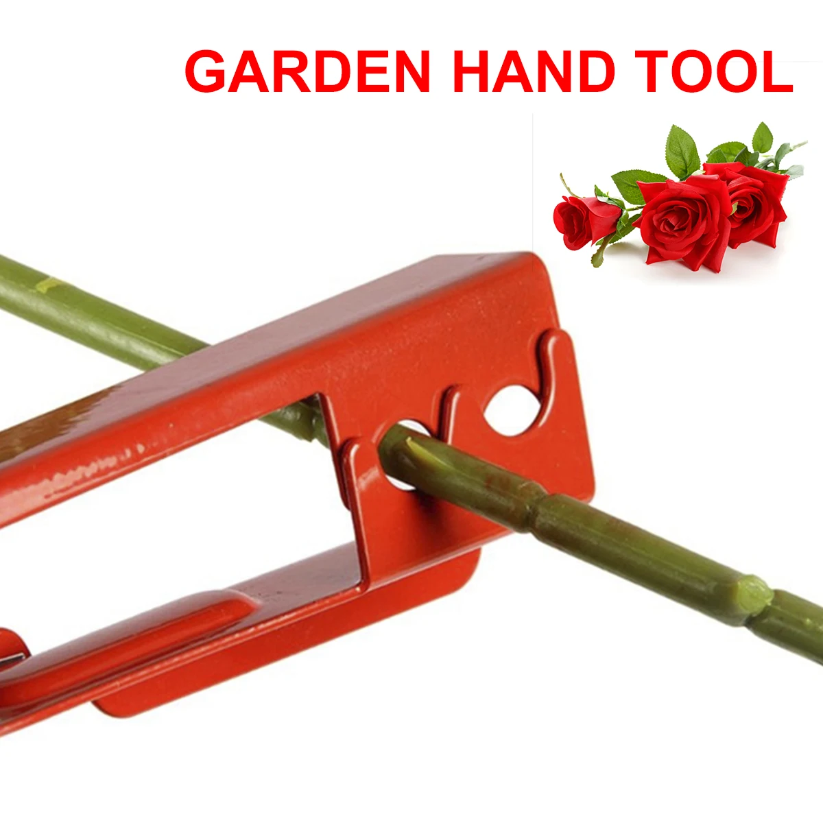 Florist Thorn Remover Metal Flower Rose Cut Tool Thorn Stem Leaf Stripper Rose Plier Removing Burrs Garden Tool Trimming 3Pcs garden tools
