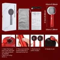 Electric Red Light Scalp Massage Comb, 3 Modes USB Rechargeable Hair Scalp Massager with 8 Roller Balls for Scalp Relaxation 7