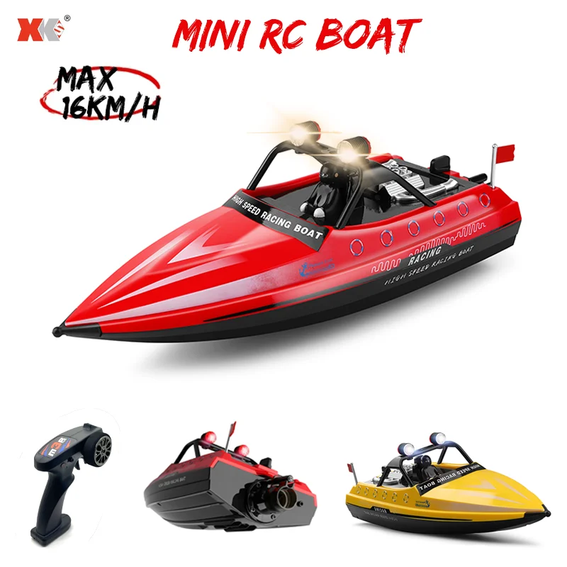 Remote Control Boat Wltoys XKS WL917 2.4G Water Jet Thruster Pvc Electric Speedboat for Boy Toy Gift