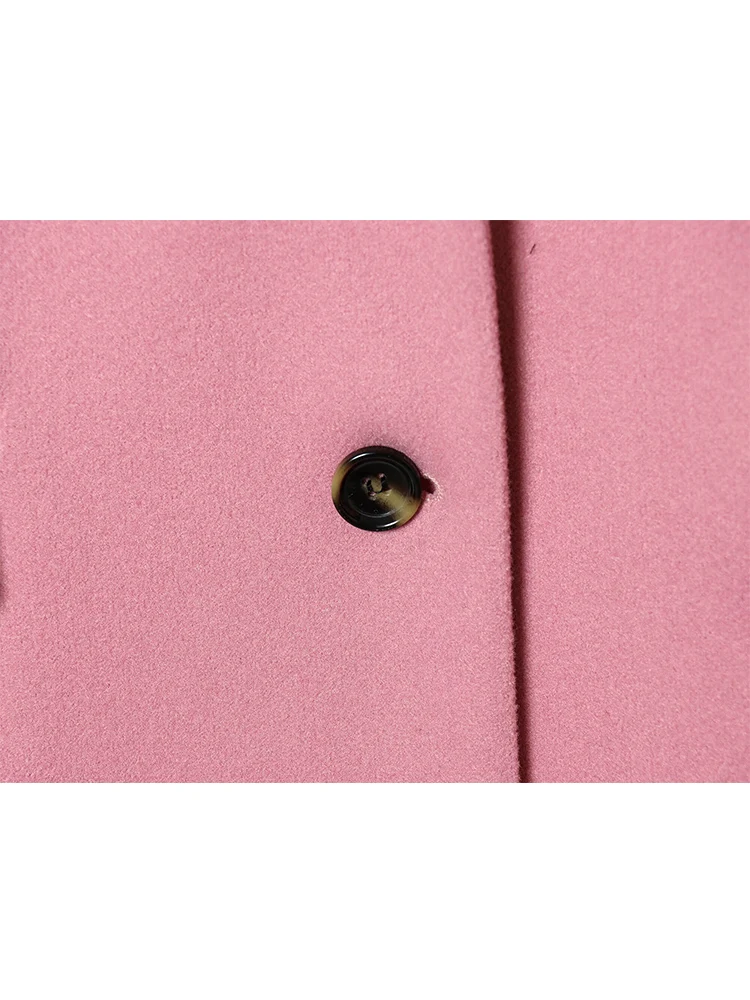  New Chic Blazer For Women Winter Elegant Solid Single Breasted Long Sleeve Jackets Ladies Fashion Lapel Pockets Blazers