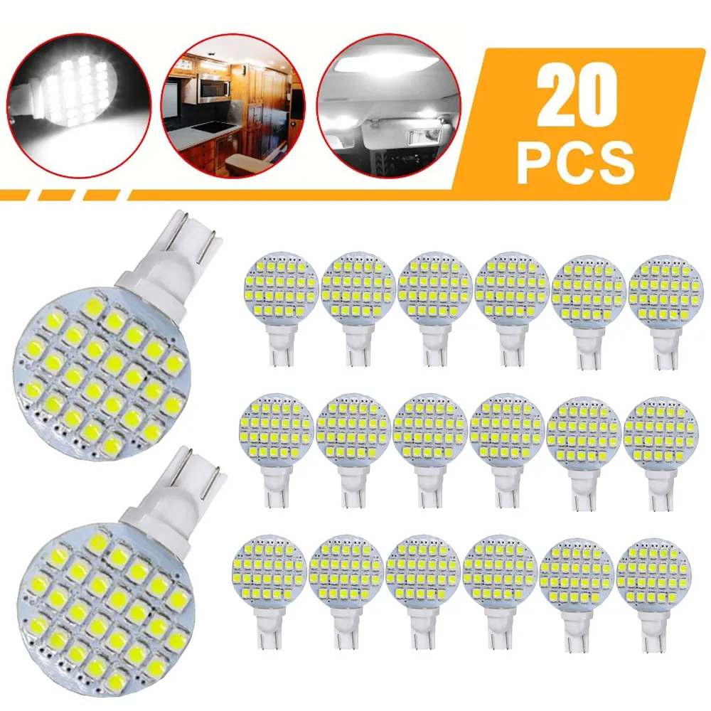  ڵ ׸  ,    , T10, 921/194, 24 SMD LED , ڵ  ׼, 20 