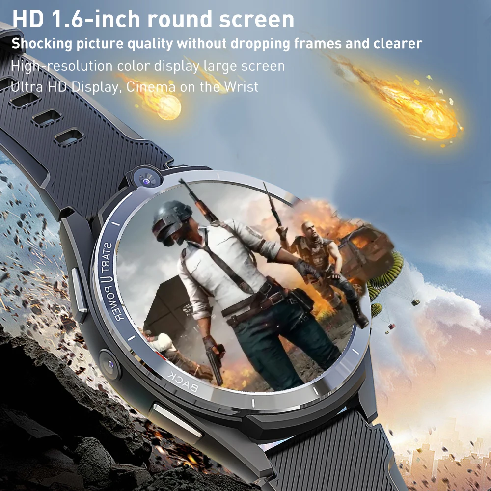 LEM16 Ʈ ġ 6G RAM 128GB ROM GPS Wifi  ī޶ 900Mah ū ͸ Smartwatch ȵ̵ 11