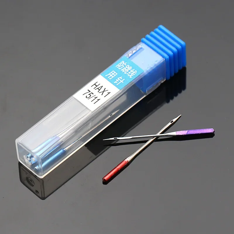 Anti-Jumping Sewing Machine Needle Stretch Fabric Stitch Needles 3Pcs for Singer Brother Janome Home Sewing Machine