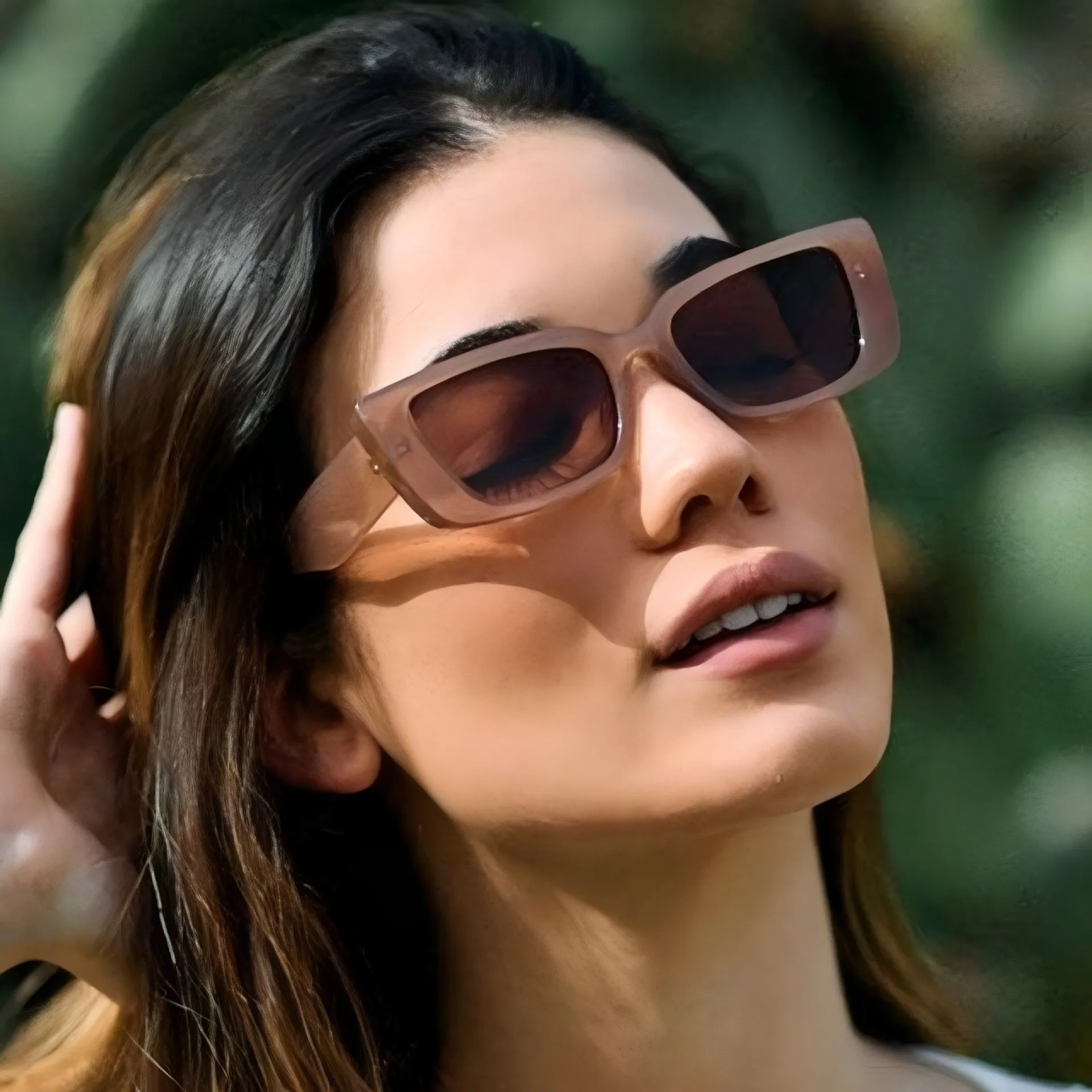 Retro Sunglasses Anti-Reflective Square Sunglasses Uv400 Sunglasses Vintage For Shopping Driving Cycling