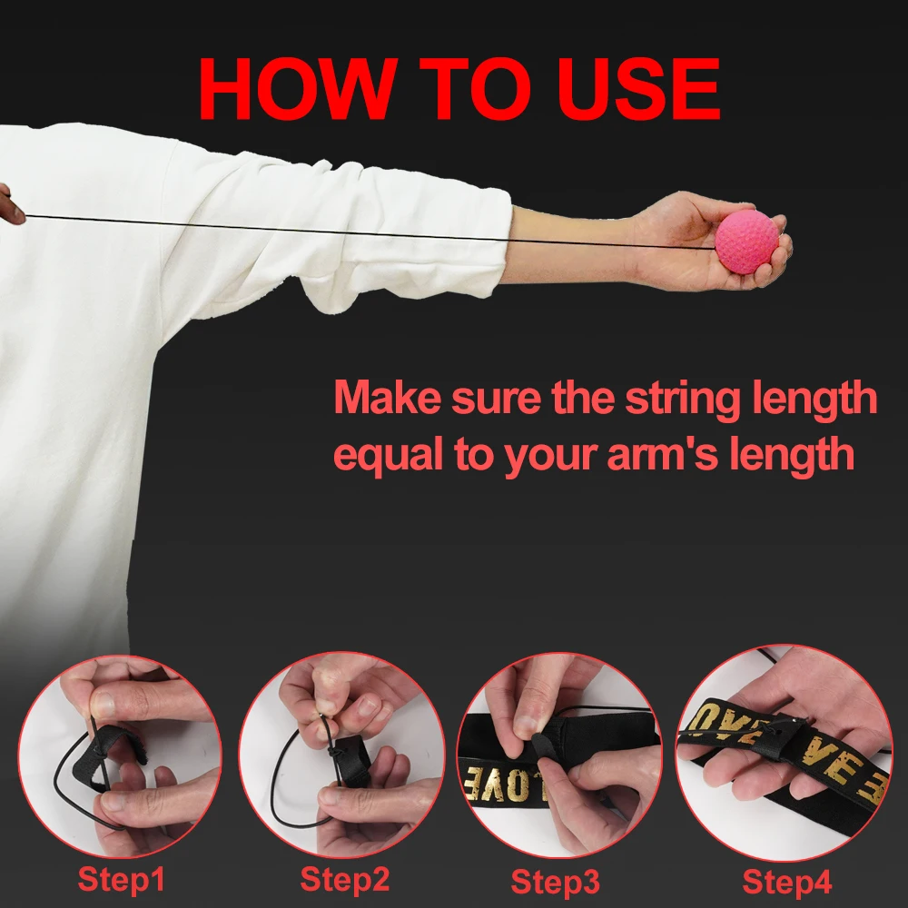 Boxing speed ball Head Band Sanda Boxing Fighting Speed Training Reaction Ball For Gym Muay Thai Exercise Fitness Equipment