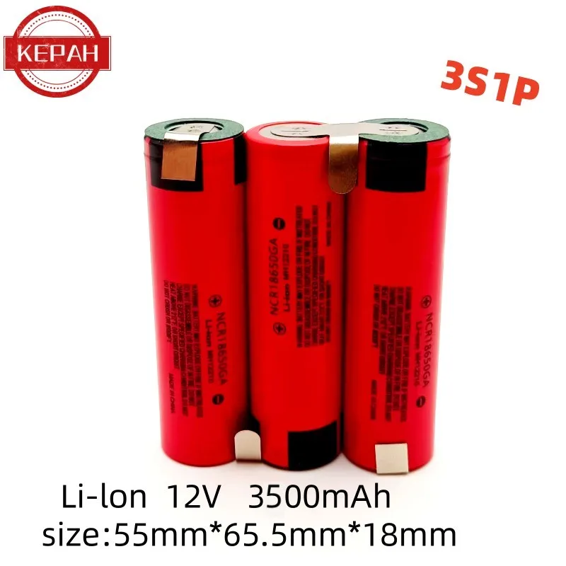 de Li-lon, 2s1p, 3s1p, 4s1p, 5s1p, 6s1p, 3.7V-25.2V, 3500mAh