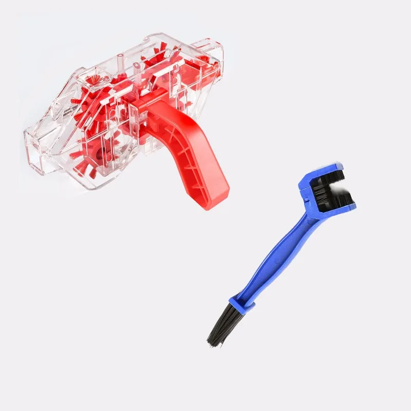 Bicycle Chain Cleaner Mountain Road Bike Transparent Visualization Immersion Chain Cleaner Oil Pollution Cleaning Tool