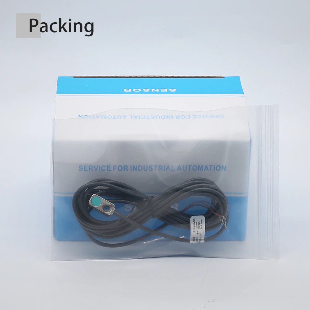 metal sensor de proximidade do corpo super mini tamanho 16x8x47 05