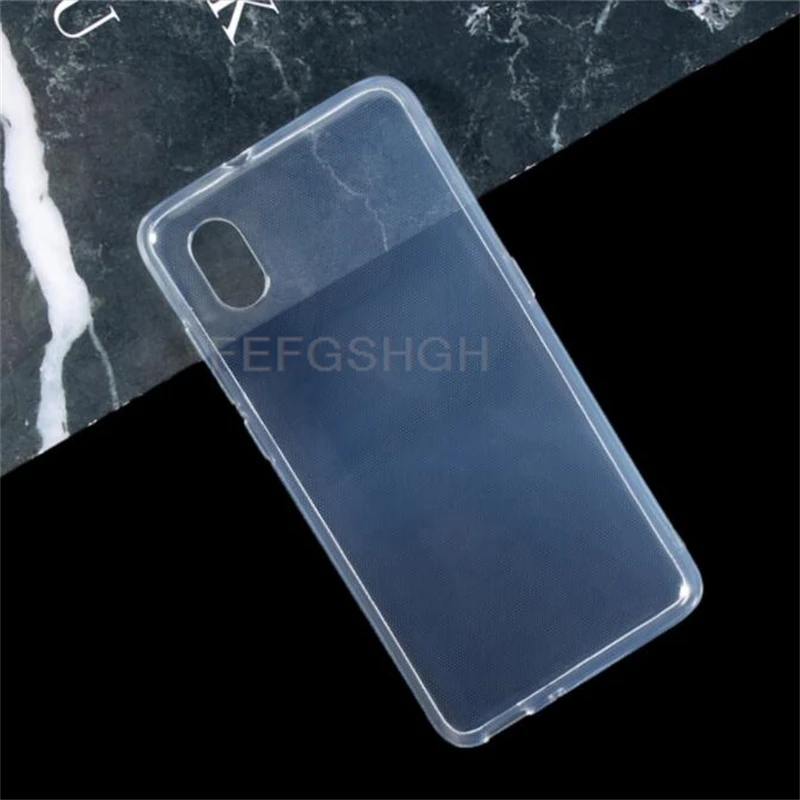 5.5-Inch Soft Silicone Phone Case with Back Ring Holder Bracket