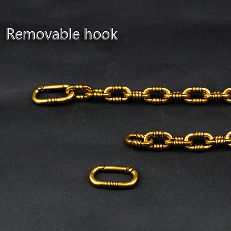 TINBERON Chain Strap For Handbag Crossbody Metal Replacement Alloy Thread Chain Straps Women Bag Handles Belt Chains Accessories